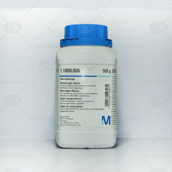 بلاد آگار 110886 Blood agar (base)-merckmillipore