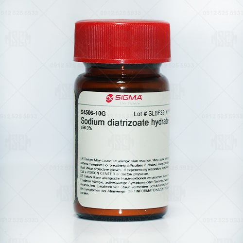 سدیم دیاتریزوت هیدرات Sodium diatrizoate hydrate S4506-sigmaaldrich