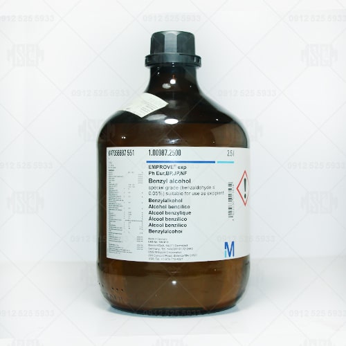 بنزیل الکل 100987 Benzyl alcohol-Merck-SAFC