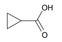 سیکلوپروپان-کربوکسیلیک-اسید-ساختار