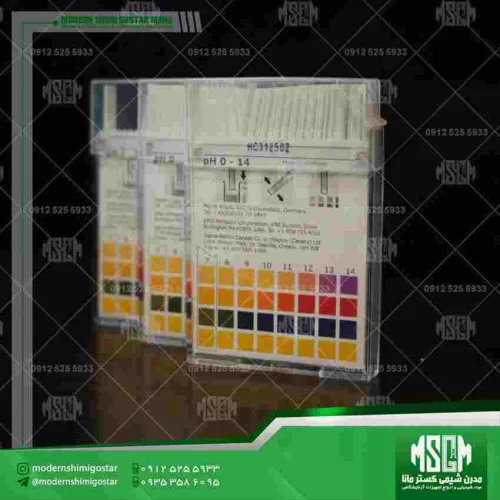 کاغذ pH رنج 0 تا 14 کد 109535 pH-indicator