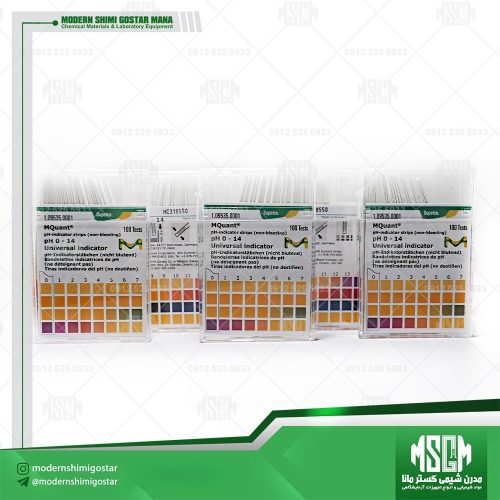 کاغذ pH رنج 0 تا 14 کد 109535 pH-indicator