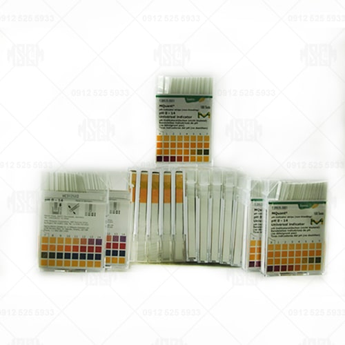 کاغذ pH رنج 0 تا 14 کد 109535 pH-indicator-supelco-merck