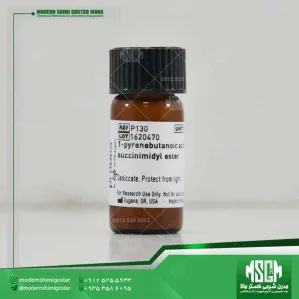1-pyrenebutanoic acid, succinimidyl ester کد P13 شماره CAS: 97427-71-9 پکیج: 100mg، فرمول:C24H19NO4، جرم: 385.41، cas