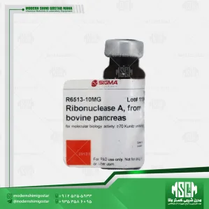 ریبونوکلئاز A از پانکراس گاو (کد R6513) Ribonuclease A from bovine pancreas-CAS Number: 9001-99-4