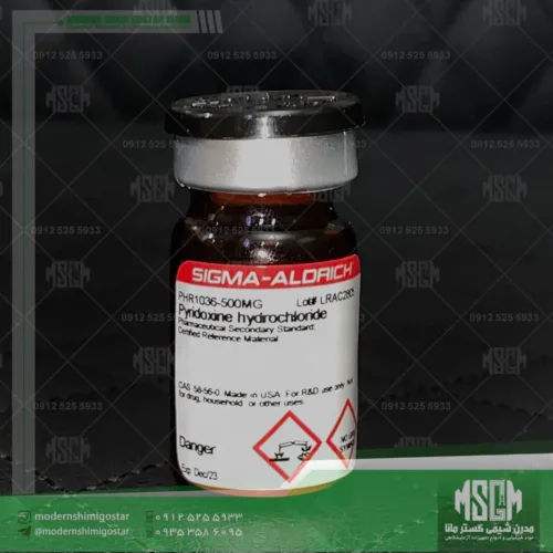 رفرنس استاندارد پیریدوکسین هیدروکلراید (کد PHR1036) Pyridoxine hydrochloride-CAS 58-56-0-