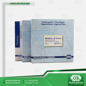 کاغذ صافی 12/5 سانت (27s) Medium، گرید MN 640 m باند سفید (کد 203012) MN آلمان