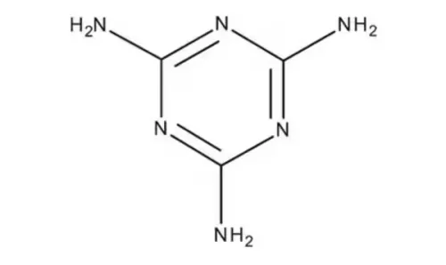2,4,6-تری آمینو-1,3,5-تری آزین (ملامین- کد 808614) 2,4,6-Triamino-1,3,5-triazine- cas 108-78-1