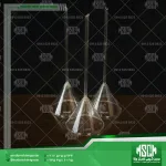 قیف آزمایشگاهی شیشه ای Schott قطر 8 سانت