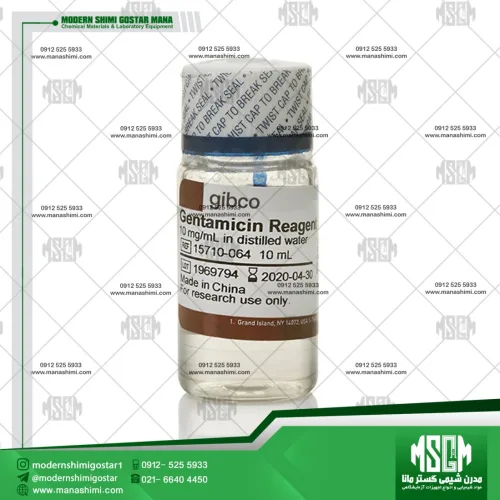 خرید جنتامایسین Gentamicin 10 mgmL گیبکو Gibco کد 15710064