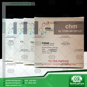 کاغذ صافی 12.5 سانت | برند CHMLab اسپانیا | کد F2040