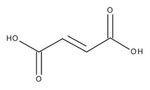 Fumaric acid-chemical structure