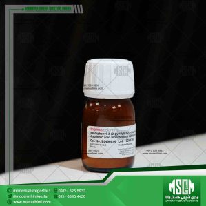 ferrozine monosodium salt | ترموفیشر، کد B24066.06- نام دیگر: 5,6-Diphenyl-3-(2-pyridyl)-1,2,4-triazine-4,4in.-disulfonic acid monosodium salt hydrate, 97%