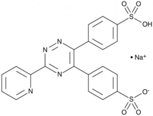 5,6-Diphenyl-3-(2-pyridyl)-1,2,4-triazine-4,4in.-disulfonic acid monosodium salt hydrate, 97%