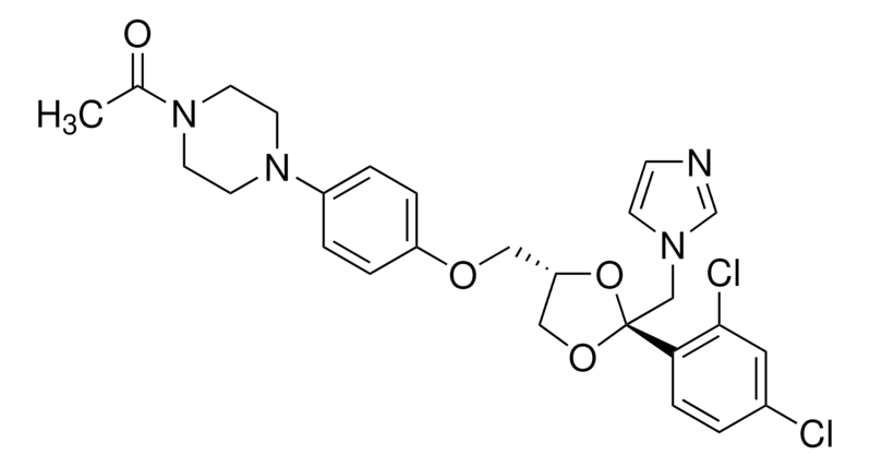 structure Ketoconazole impurity standard