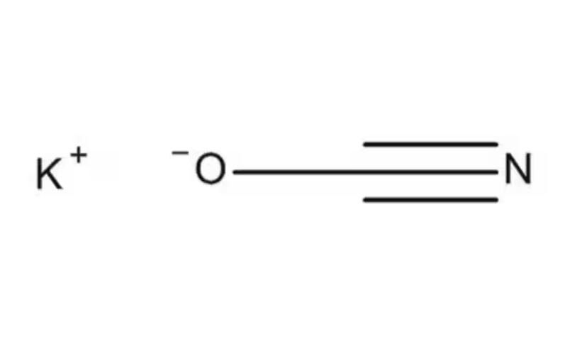 chemical structure Potassium cyanate