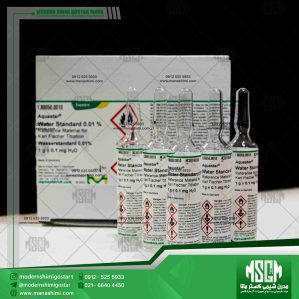 آب استاندارد 0/01 درصد | کد 188050 مرک | Water Standard 0/01%-پکیج: 10x8mL، برند merck آلمان